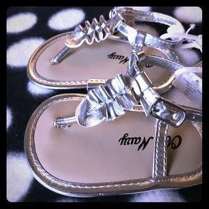 NWT Old Navy baby t-strap sandals